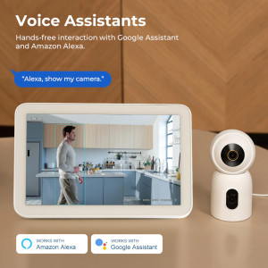 Cámara Cableada Interior Xiaomi Imilab C30 Dual 360° 3K+3K