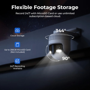 Cámara Cableada Xiaomi Imilab Ec6 Panorama Día Noche Ip66 344° 3,5K