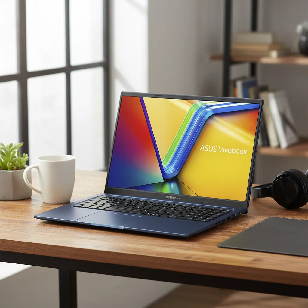 NOTEBOOK ASUS VIVOBOOK 15 X1504 (CORE 5 120U/8GB DDR4/512GB M.2/W11H) – QUITE BLUE