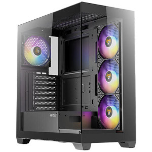 GABINETE GAMING ANTEC VCX300 ARGB C/ 4 VENTILADORES RGB - BLACK