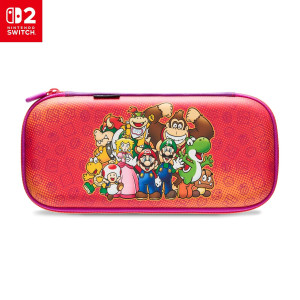 FUNDA POWERA SLIM CASE MARIO Y AMIGOS PARA NINTENDO SWITCH 2 