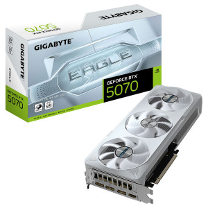 TARJETA DE VIDEO GIGABYTE GEFORCE RTX 5070 EAGLE OC ICE SFF 12G