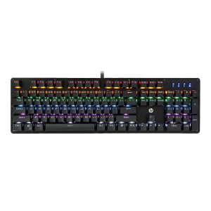 Teclado Gaming Usb A HP Gk100 Español Mecánico Rgb