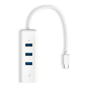 Adaptador de Red Tp-Link Usb-C 3.0 a Gigabit + Usb 3.0