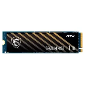 HD INTERNO SOLIDO 1TB MSI SPATIUM M450 PCIE 4.0 NVME M.2 V1 3600 MB/S / 3000 MB/S S78-440L0M0-P83 NEGRO