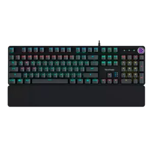 Teclado Gaming Usb ViewSonic Retroilumiinación Rgb Español