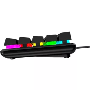 HyperX Alloy Origins 60 - Teclado - retroiluminación - USB-C - QWERTY - EE. UU. - interruptor: HyperX Red - negro