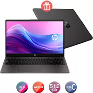 Notebook HP 15,6'' Ryzen 7 16gb 512gb Dos