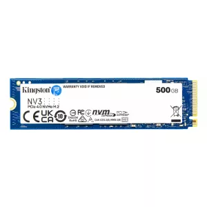 Kingston NV3 - SSD - 500 GB - interno - M.2 2280 - PCIe 4.0 x4 (NVMe)