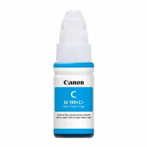 Botella De Tinta Canon Cian GI-190 C 70ml