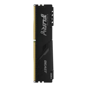 Kingston FURY Beast - DDR4 - módulo - 8 GB - DIMM de 288 contactos - 3200 MHz / PC4-25600 - CL16 - 1.35 V - sin búfer - no ECC - negro