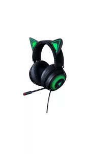 HEADSET RAZER KRAKEN KITTY CHROMA USB GAMING BLACK  RZ04-02980100-R3M1