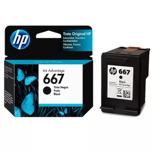 Cartucho HP original 664 negro