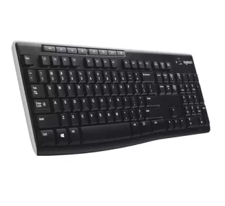 TECLADO INALAMBRICO LOGITECH K270 (920-004426) -  BLACK