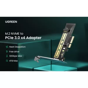 Tarjeta Ugreen Para Discos Ssd M.2 Nvme
