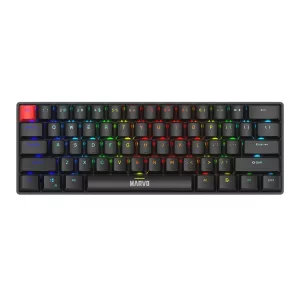 Teclado Marvo Mecánico KG933G-SP Switch Red SP Bk