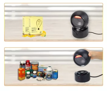 Lector de código de barras Netum 2D Omnidireccional desmontable