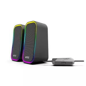 Parlante Marvo SG-285 RGB Gaming USB Negro