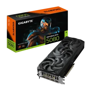 TARJETA DE VIDEO GIGABYTE RTX 5080 WINDFORCE OC 16GB GDDR7