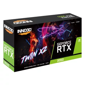 Tarjeta Inno3d Geforce Rtx 3050 8gb Twin X2