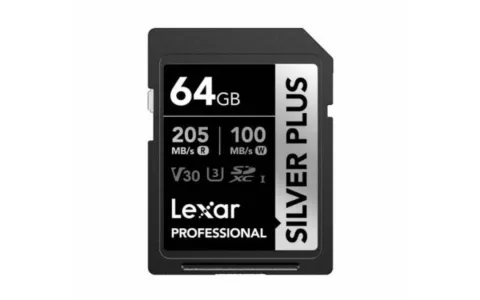 Memoria SDXC Lexar Pro 64GB Silver Plus