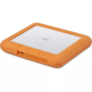 LaCie Rugged Mini - Disco duro - 4 TB - externo (portátil) - USB 3.0 - 5400 rpm - AES de 256 bits - con Seagate Rescue Data Recovery