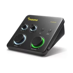 INTERFASE DE AUDIO MAONO PS22 LITE PARA PC NEGRO