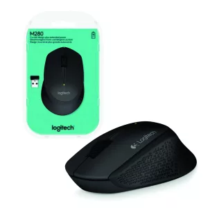 Mouse Logitech M280 inalámbrico negro