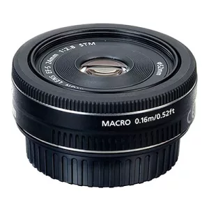 Lente Canon Ef-s 24mm F/2.8 Stm Aumento Máximo 0,27x