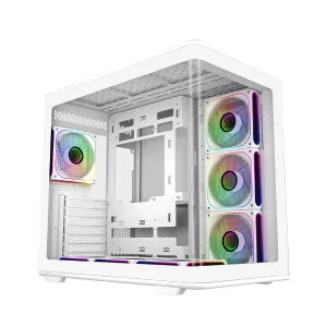 CASE COOLER MASTER Elite 600 White ARGB E600-WGNN-S01