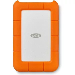 LaCie Rugged Mini - Disco duro - 4 TB - externo (portátil) - USB 3.0 - 5400 rpm - AES de 256 bits - con Seagate Rescue Data Recovery
