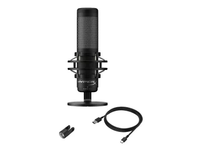 HyperX QuadCast 2 - Micrófono - USB - negro