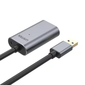 CABLE EXTENSOR UNITEK USB- A 3.0 (Y-3005) SPACE GREY – 10MTS 