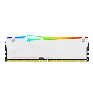 Kingston FURY Beast RGB - DDR5 - módulo - 16 GB - DIMM de 288 contactos - 2800 MHz / PC5-44800 - CL40 - 1.25 V - sin búfer - on-die ECC - blanco