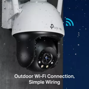 TP-LINK VIGI C540-W CÁMARA DE SEGURIDAD EXTERIOR WIFI 4MP 360° A TODO COLOR