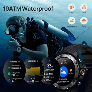 Reloj Inteligente Mibro Watch GS Explorer 47,8mm 10atm 1,32'' Bluetooth