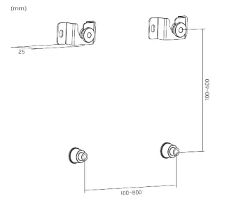 Soporte fijo para TV hasta 70