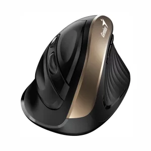 Mouse Genius Ergo inalámbrico dorado
