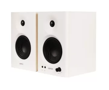 Parlantes Edifier MR4 de estudio blancos