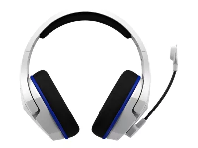 HyperX Cloud Stinger Core - Auricular - tamaño completo - 2,4 GHz - inalámbrico - blanco, azul - para Laptop 14, 15, 17; OMEN 15, 16; Pavilion Plus Laptop 14; Pavilion x360 Laptop; Pro 290 G9