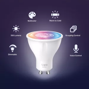 Lámpara Led Inteligente tp-Link Tapo L630 3,7W GU10 Multicolor