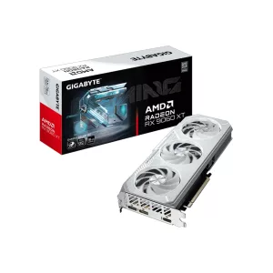 TARJETA DE VIDEO GIGABYTE RADEON RX 9060 XT GAMING OC ICE 16G