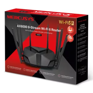 Router Mercusys Mr90x Wifi 6 De Doble Banda Ax6000
