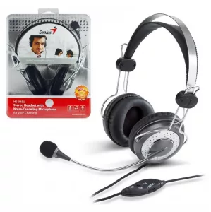 Auriculares Genius HS-04SU c/micrófono y anulación de ruido