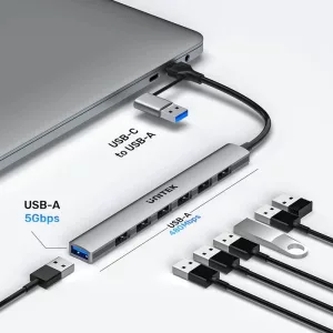 HUB USB-C Unitek 7 en 1