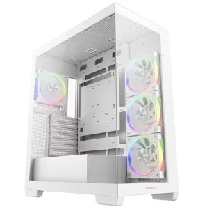 Gabinete Deepcool CG580 4F V2 blanco