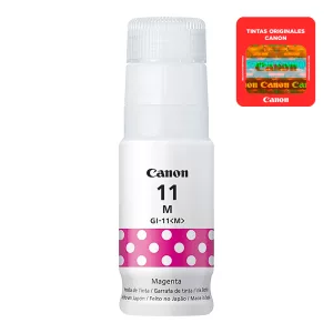 Botella De Tinta Canon Magenta GI-11 M 70ml