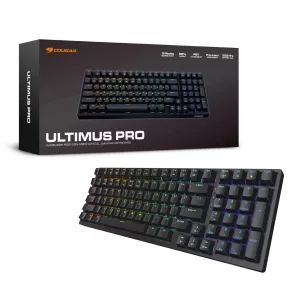 Teclado Cougar Ultimus Pro Black Ingles
