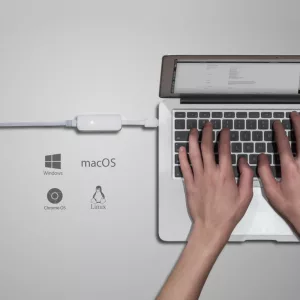 Adaptador de Red Usb Tp-Link Ue300 Usb Gigabit Ethernet