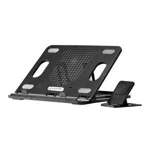 Soporte Notebook Unno Nc6115bk 17'' Con Soporte Celular